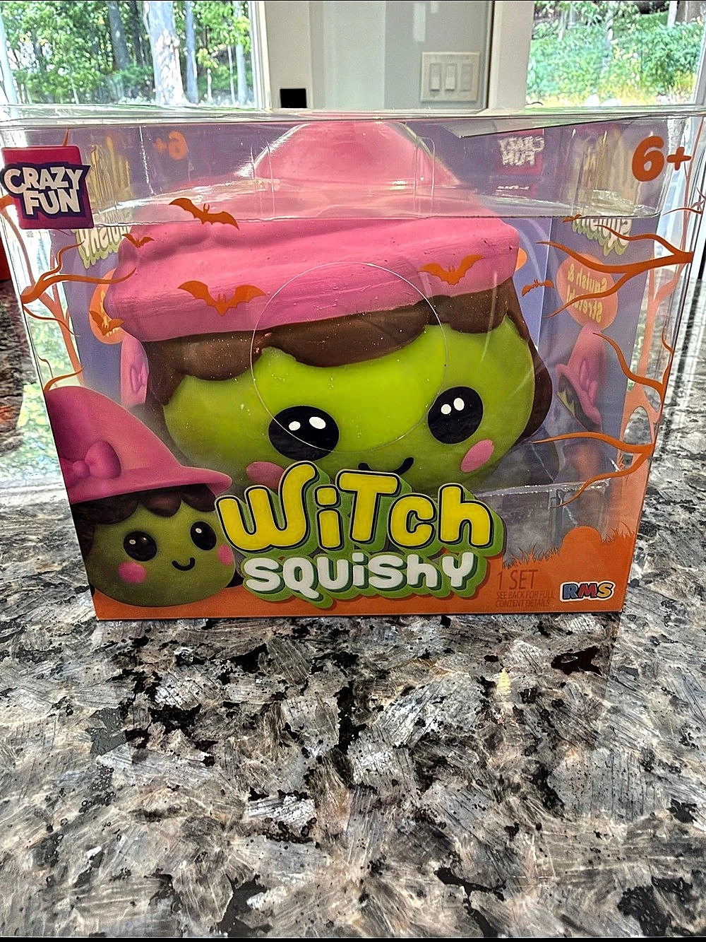 Crazy Fun Witch Squishy Witch Toy NWT